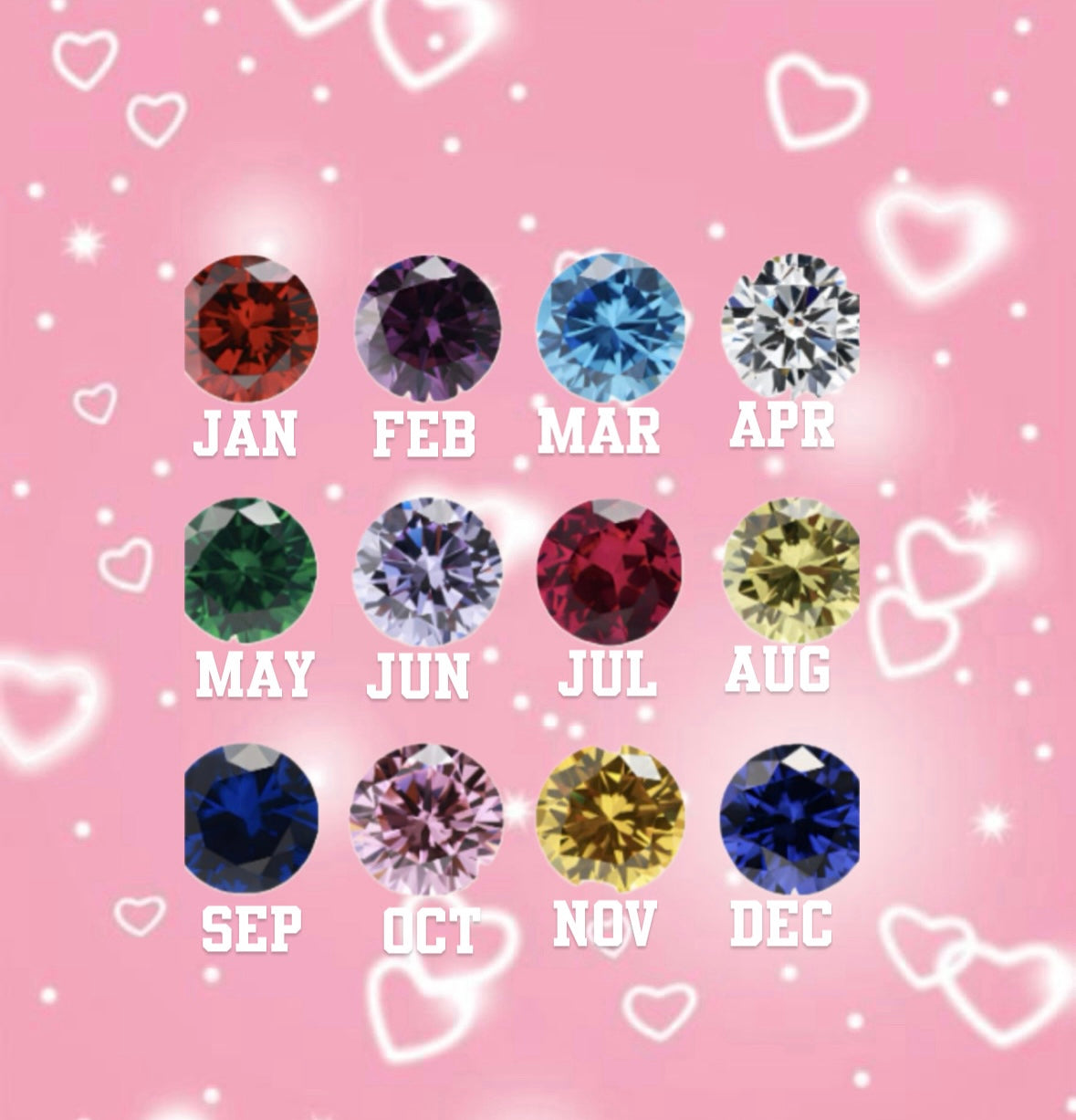 Custom Gemstone Belly Rings ✨